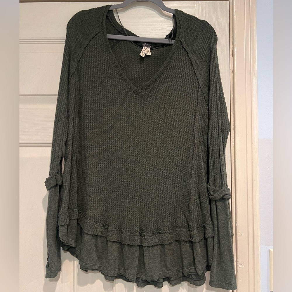 We the free oversized thermal size XS